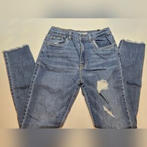 Levi's Girls 16 720 Blue Distressed Jeans